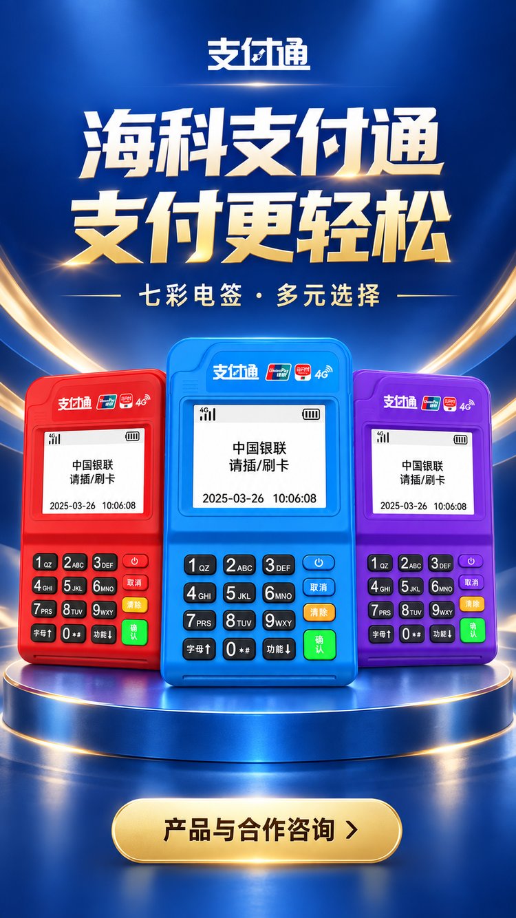 支付通收款终端
